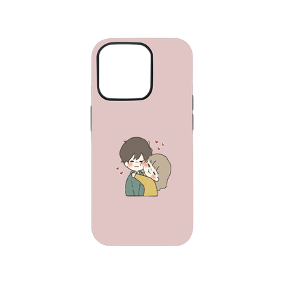 Wholesome Cute Couple Phone Case.