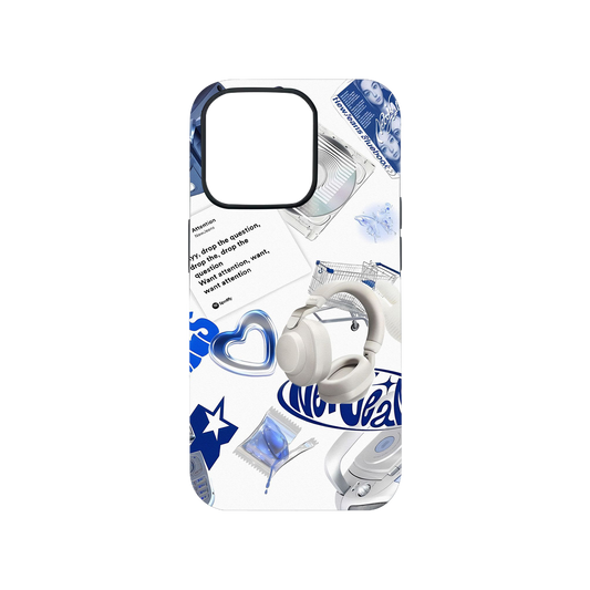 White Drip Phone Case.