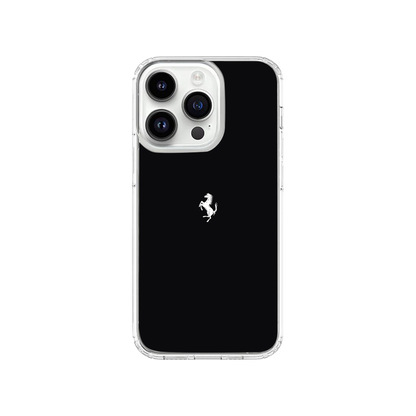 Black Ferrari Logo Phone Case.