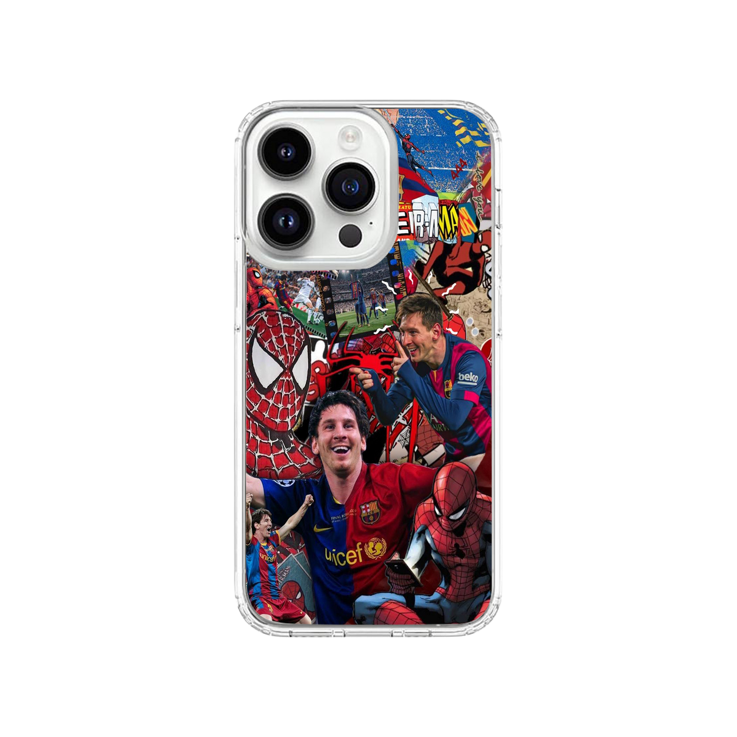 Messi X Spiderman Phone Case | Two.