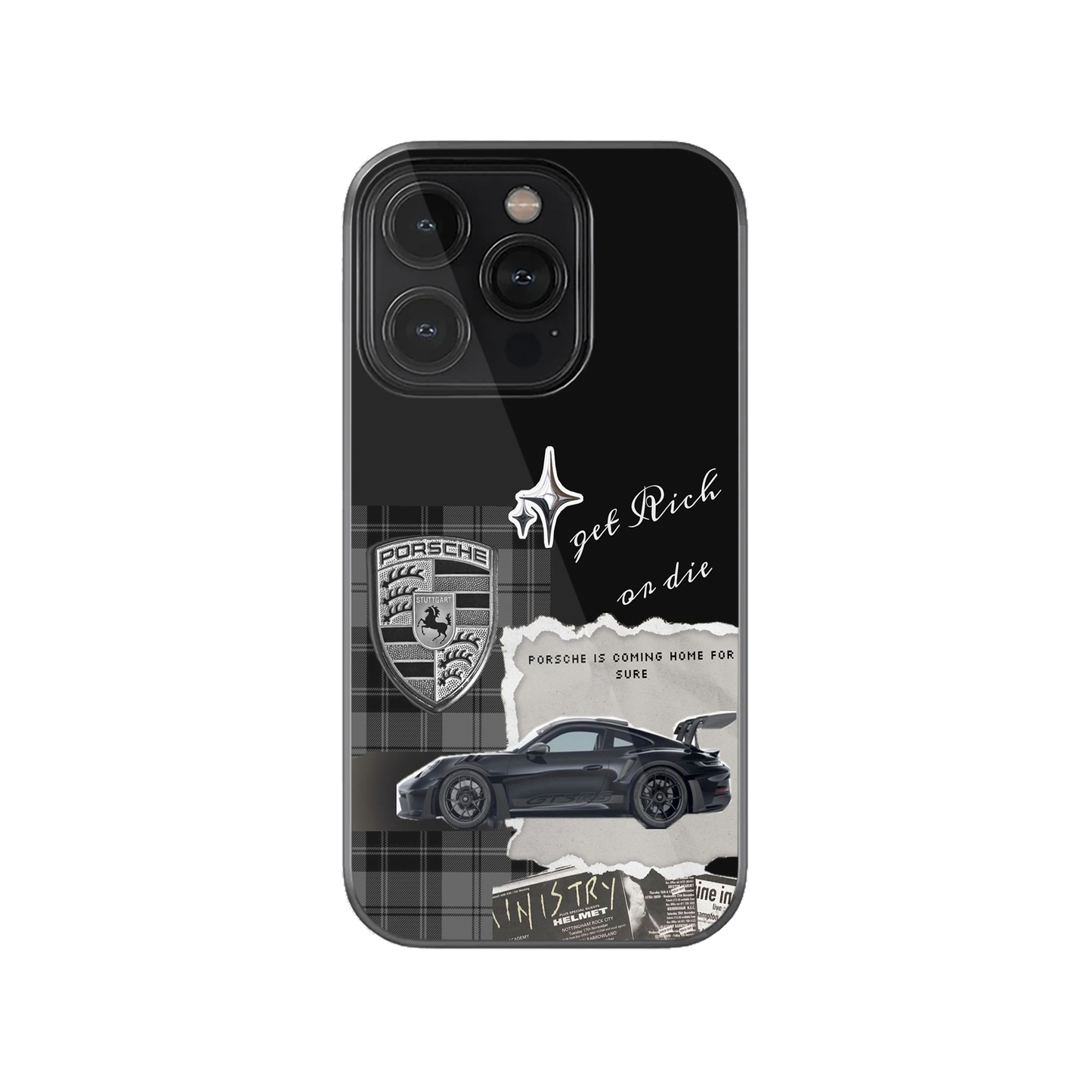 Get Porsche or Die Phone Case.