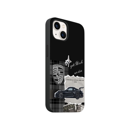 Get Porsche or Die Phone Case.