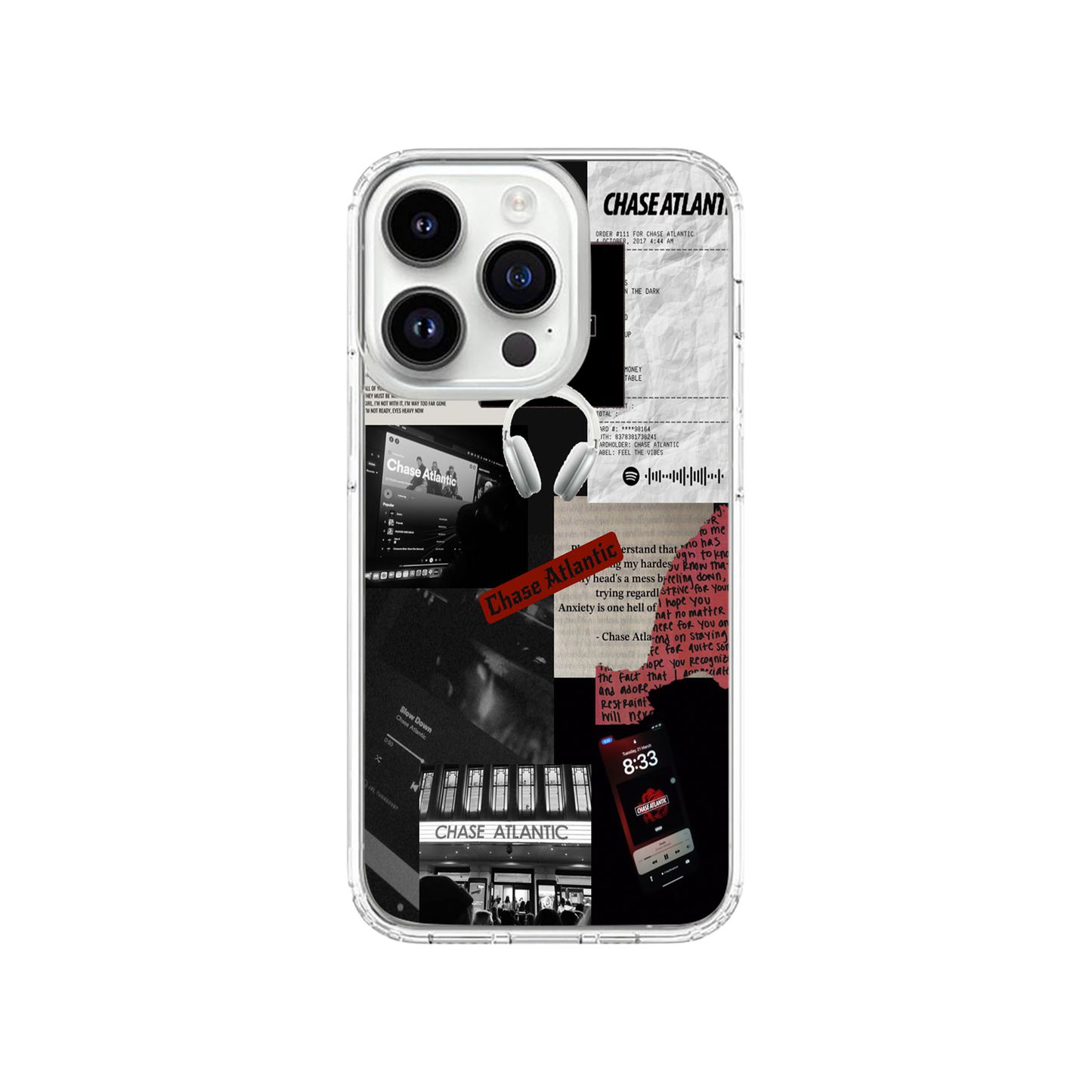 Chase Atlantic Spotify Phone Case.