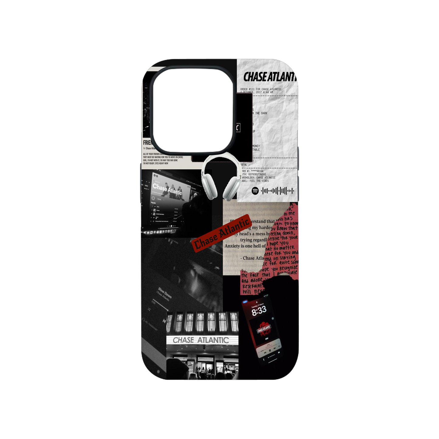 Chase Atlantic Spotify Phone Case.