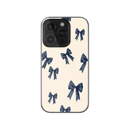 Blue Bows Phone Case.