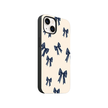 Blue Bows Phone Case.