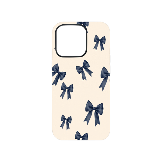 Blue Bows Phone Case.