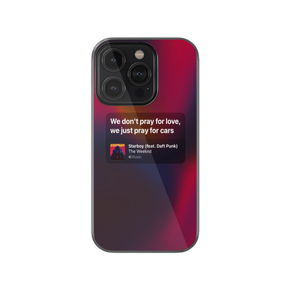 We Just Pray For Cars Phone Case | Three.