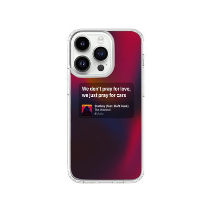 We Just Pray For Cars Phone Case | Three.