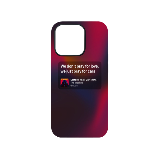 We Just Pray For Cars Phone Case | Three.