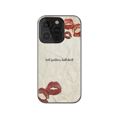 Half Goddess Half Devil Phone Case.