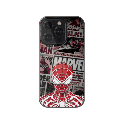 Spiderman comic book art Phone Case.