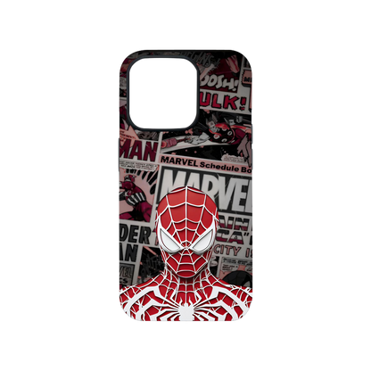 Spiderman comic book art Phone Case.