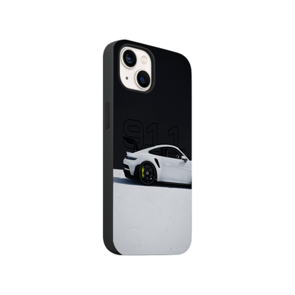 White Porsche 911 Phone Case.