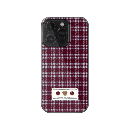 Cute Red Checkered Phone Case.