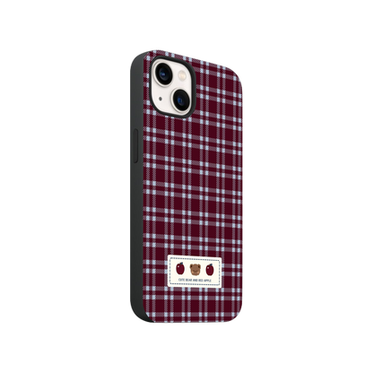 Cute Red Checkered Phone Case.