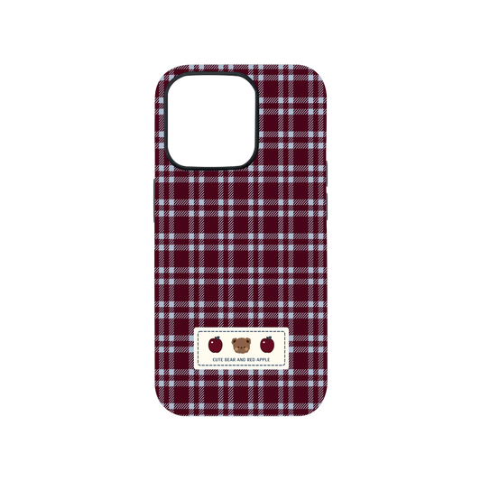 Cute Red Checkered Phone Case.