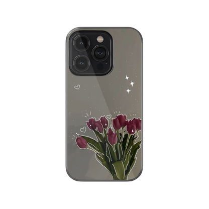 Pink Tulips Phone Case.
