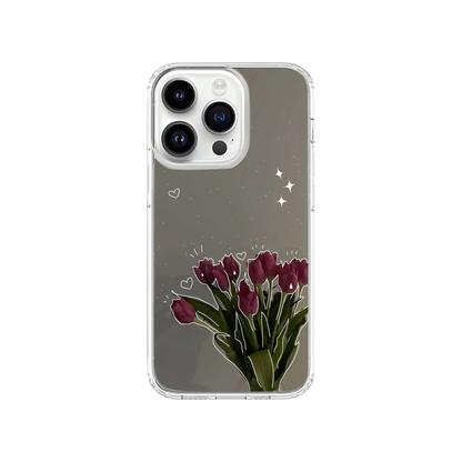 Pink Tulips Phone Case.