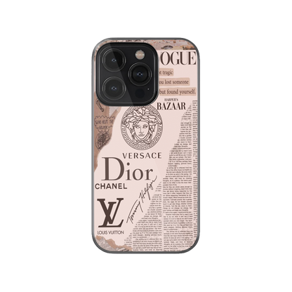 Vintage Brands Aesthetic Phone Case.