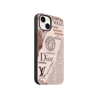 Vintage Brands Aesthetic Phone Case.