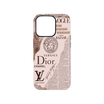 Vintage Brands Aesthetic Phone Case.