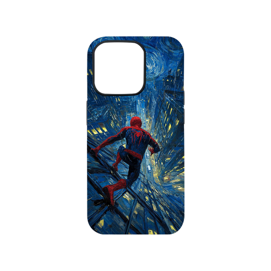 Spiderman X Vangogh Phone Case.