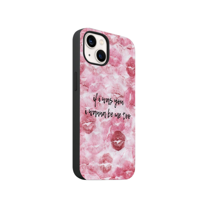 "Me Too" Kisses Phone Case.