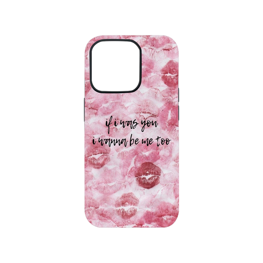 "Me Too" Kisses Phone Case.