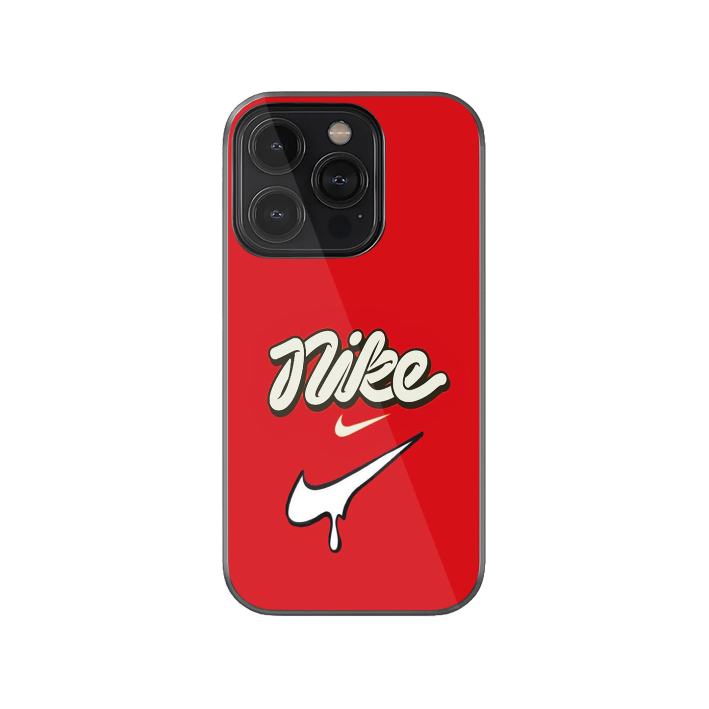 Red Nike Drip Phone Case.
