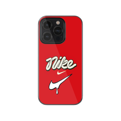 Red Nike Drip Phone Case.