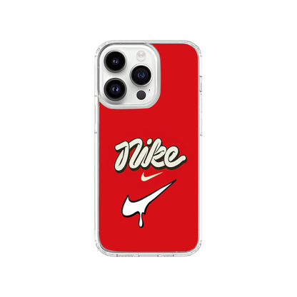 Red Nike Drip Phone Case.