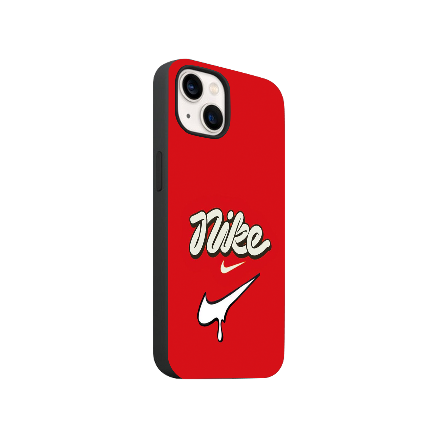 Red Nike Drip Phone Case.