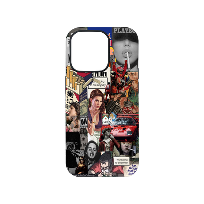 Rebel Collage Phone Case.