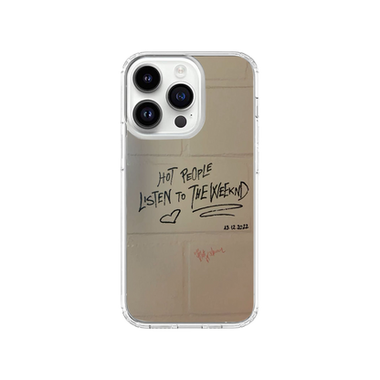 Hot People Listen to The Weeknd Phone Case.