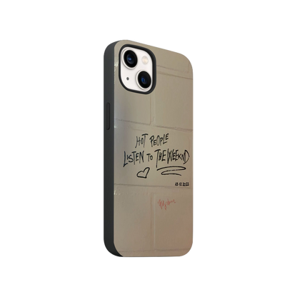 Hot People Listen to The Weeknd Phone Case.