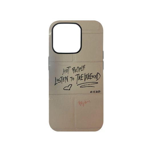 Hot People Listen to The Weeknd Phone Case.