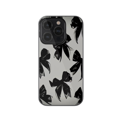 Midnight Bows Phone Case.