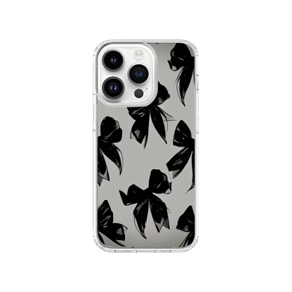 Midnight Bows Phone Case.