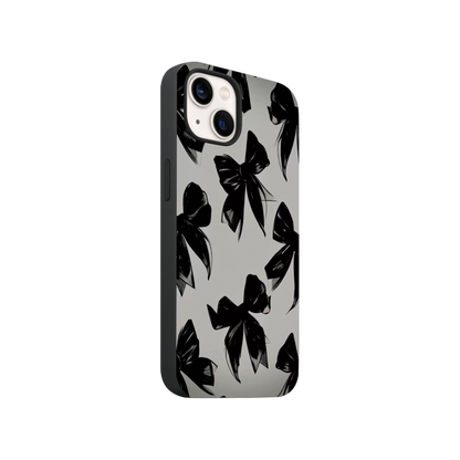 Midnight Bows Phone Case.