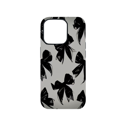 Midnight Bows Phone Case.