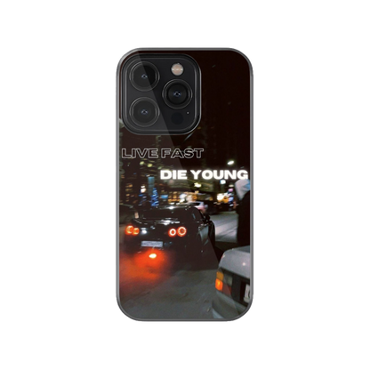 Live Fast Die Young Phone Case.