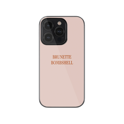 Brunette Bombshell Phone Case.