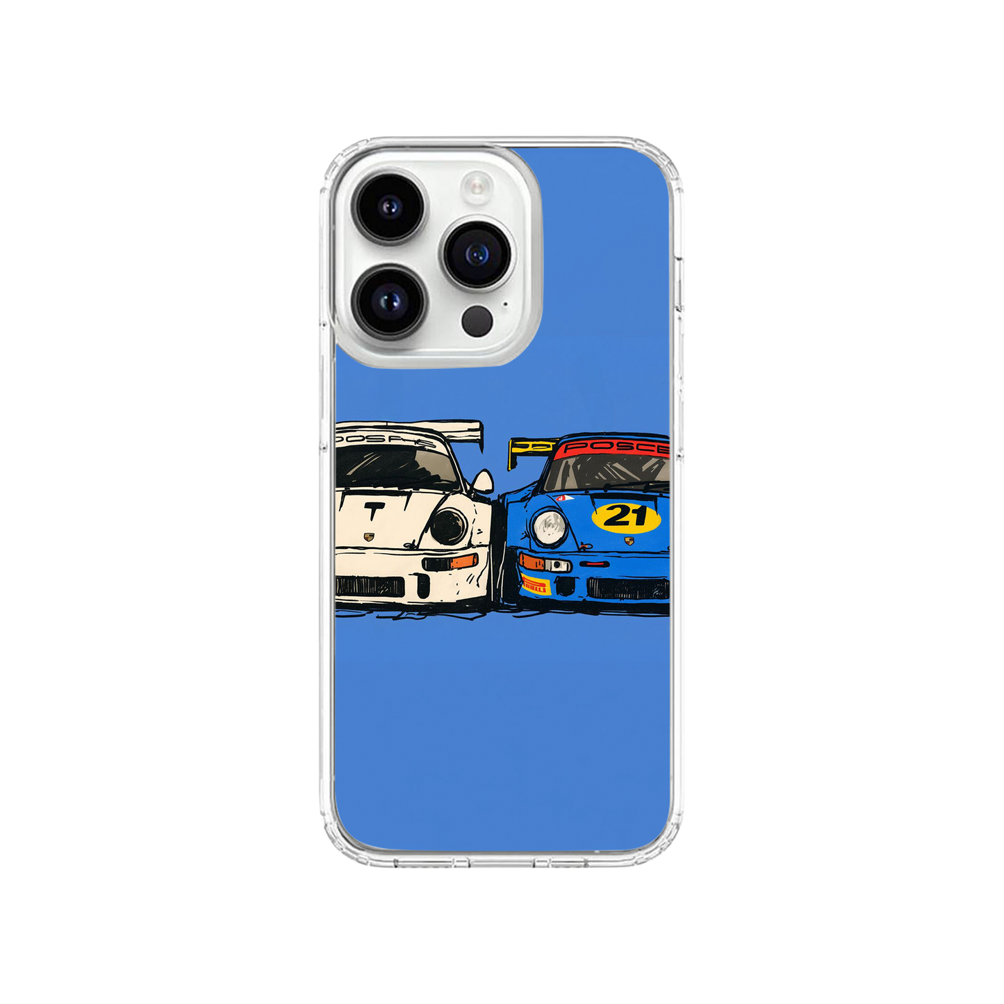 Twin Porsches Phone Case.