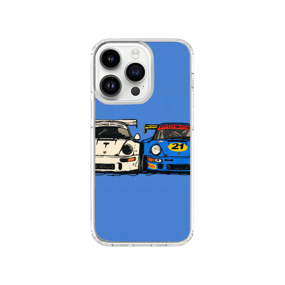 Twin Porsches Phone Case.