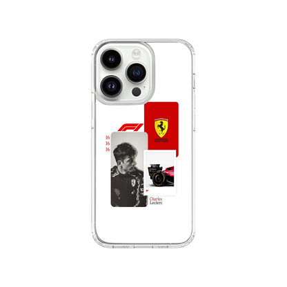 Charles Leclerc F1 Phone Case.
