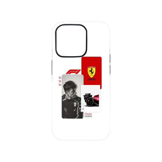 Charles Leclerc F1 Phone Case.