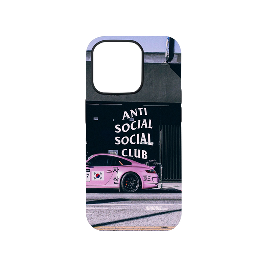 Anti Social Club GT3 Phone Case.