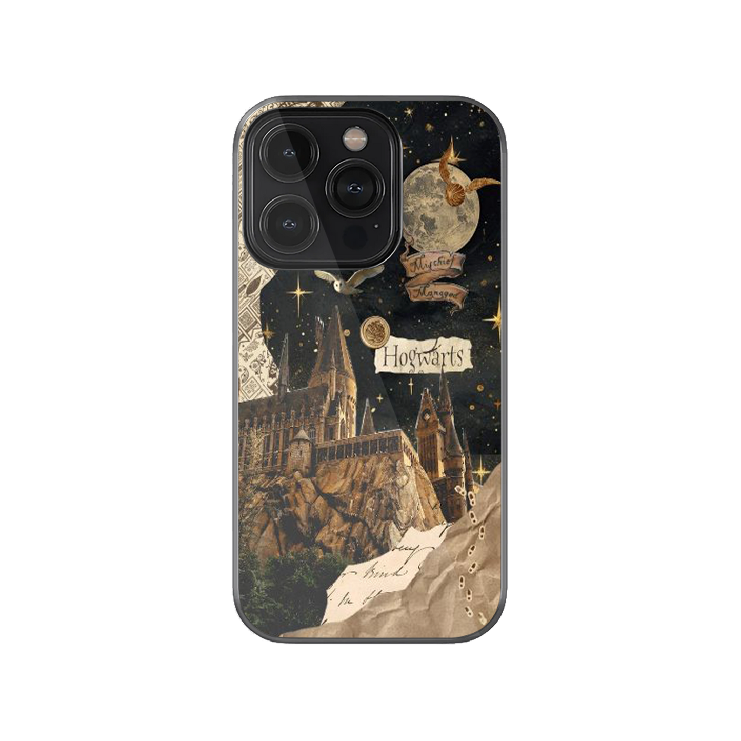 Hogwarts Castle Night Phone Case.