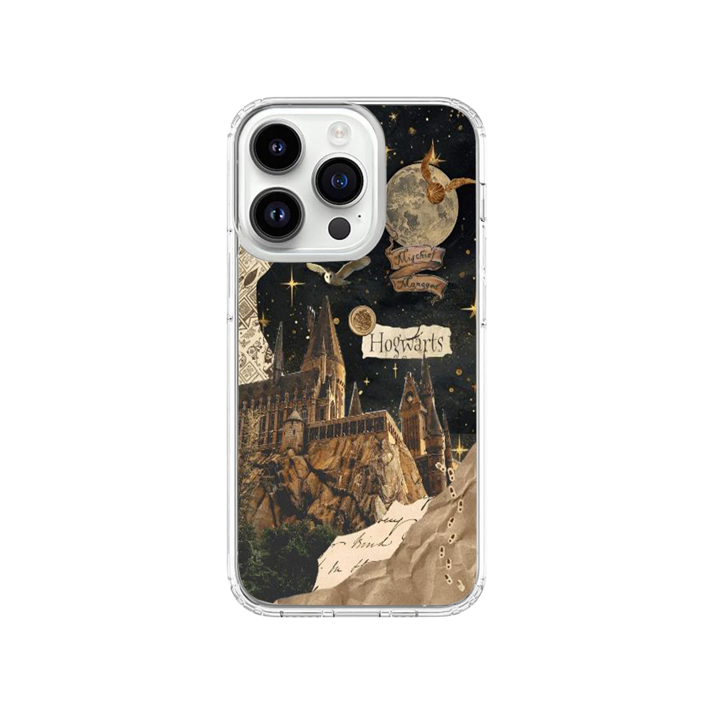 Hogwarts Castle Night Phone Case.